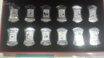 范曾十二生肖彩色999银锭 艺术与贵金属的完美交融